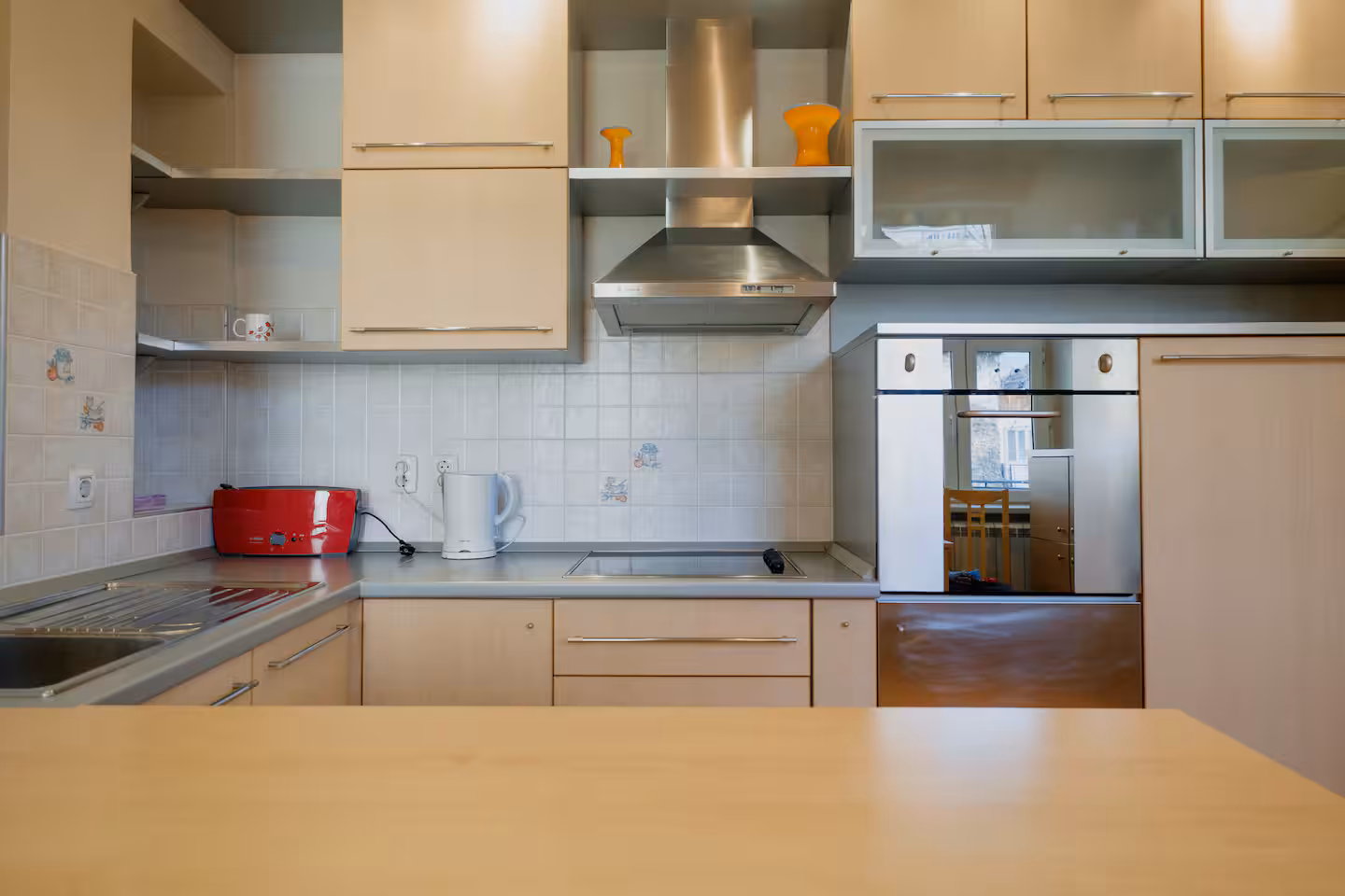 Kitchen in Apartment Bana, Belgrade Center